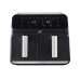 Neo Black Electric Dual Drawer 8.5L Digital Air Fryer & Windows