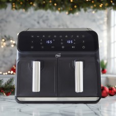 Neo Black Electric 8.5L Digital Air Fryer with Dual Drawer