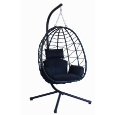 Neo Foldable Hanging Egg Chair with Cushions