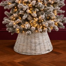 Neo Hand-Woven Willow Christmas Tree Skirt Wicker Tree Collar Neo Hand-Woven Willow Christmas Tree Skirt Wicker Tree Collar