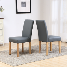 1 x Dark Grey Dining Chair