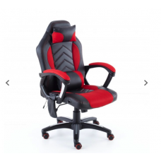 Neo Massage Red Racing Car PU Leather Gaming and Office Chair