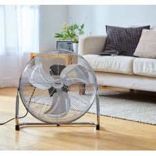 Neo 16'' High Velocity Chrome Floor Industrial Gym Fan