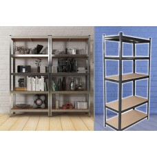 2X Large Heavy Duty 5 Tier Shelving Racking