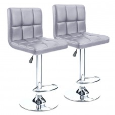  2 x Grey Milan Bar Stool