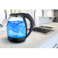 Blue LED Glass Kettle