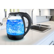 Blue LED Glass Kettle