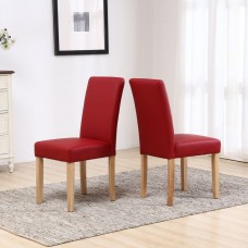 1 x Burgundy Dining Chair