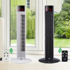 Neo 36” Free Standing Quiet Oscillation Air Tower Fan with Remote Control 3 Speed 